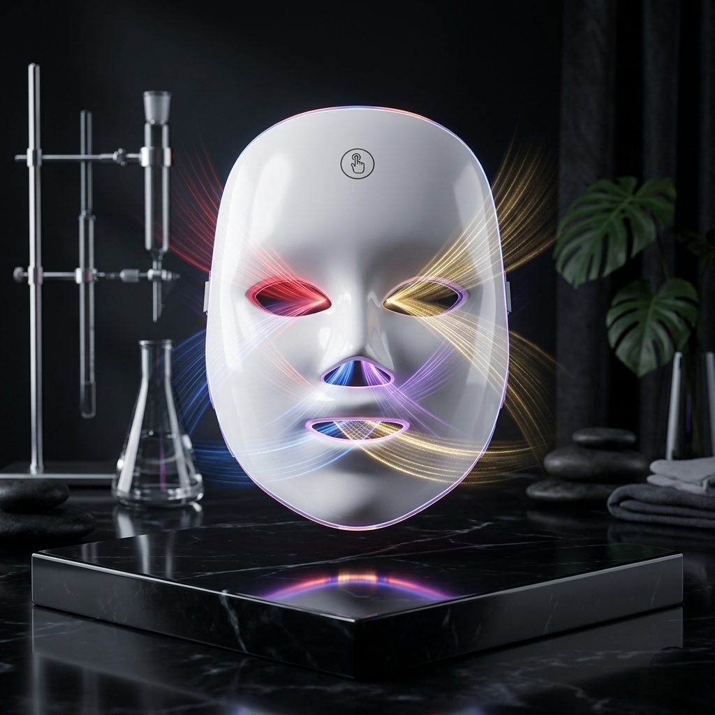 GlowMask Pro — 7-Color LED Light Therapy Face Mask